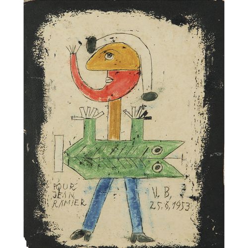 Null ¤ VICTOR BRAUNER (1903-1966)
SANS TITRE, 1953
Encre, crayon de couleur et p&hellip;