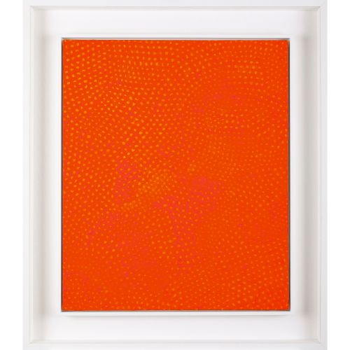 KUSAMA Yayoi "ORIGINAL INFINITY NETS "Acryl auf Leinwand 72,7×60,9 cm