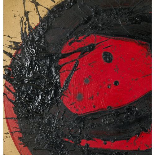 IMAI Toshimitsu "SOLEIL / SUN "pittura a olio su tela 73,0×92,0 cm