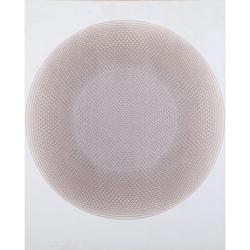 KUWABARA Moriyuki "TOWARDS ONE CIRCLE 1988-2 "acrylique sur toile 100,5×80,5 cm