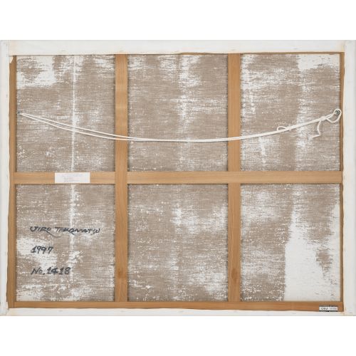 TAKAMATSU Jiro "OMBRA NO. 1418 "acrilico su tela 91,0×116,5 cm