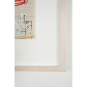 NARA Yoshitomo "UNTITLED "acrílico y bolígrafo sobre papel 21,6×15,2 cm