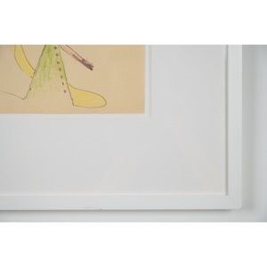 NARA Yoshitomo "UNTITLED" stylo et crayon de couleur sur papier 21.0×29.6 cm