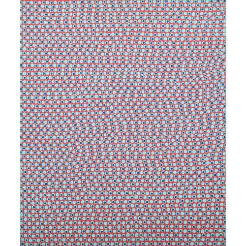 KUSAMA Yayoi "透明的世界"，布面丙烯，45.5×38.0厘米