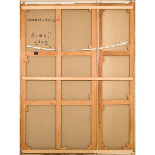 SUGAI Kumi "ACROBATIES DU DIABLE / DEVIL'S ACROBATICS" pittura a olio su tela 19&hellip;