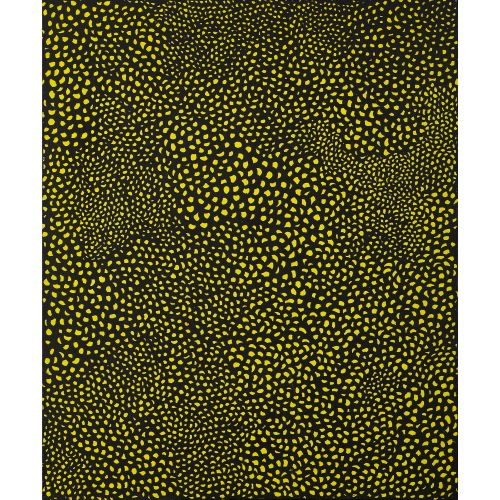 KUSAMA Yayoi "INFINITY-NET "acrilico su tela 45,5×38,2 cm