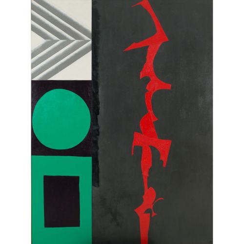 SUGAI Kumi "ACROBATIES DU DIABLE / DEVIL'S ACROBATICS "peinture à l'huile sur to&hellip;