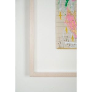 NARA Yoshitomo "UNTITLED "acrílico y bolígrafo sobre papel 21,6×15,2 cm