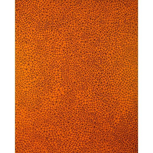 KUSAMA Yayoi "无限的网，直到天堂的远方 "布面丙烯，162.0×130.0厘米