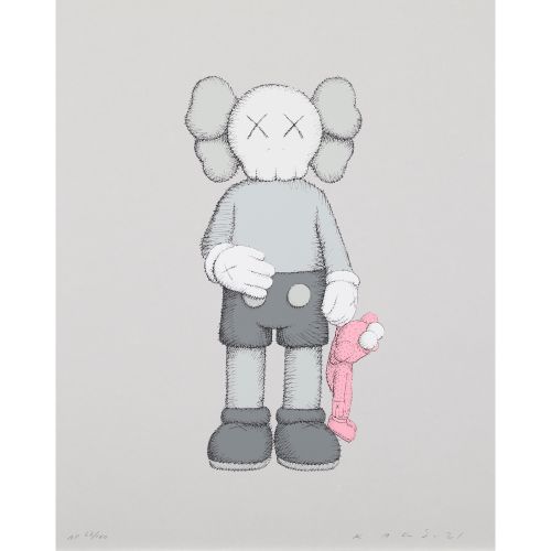 KAWS "SHARE" , screenprint, 50.7×40.8 cm