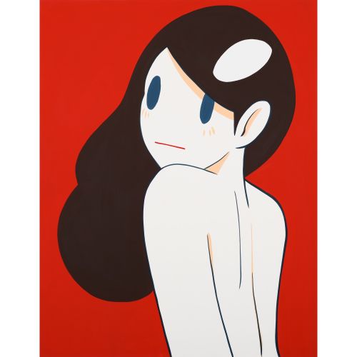 AMANO Takeru "VENUS #34" , acrylic on canvas , 116.7×91.0 cm