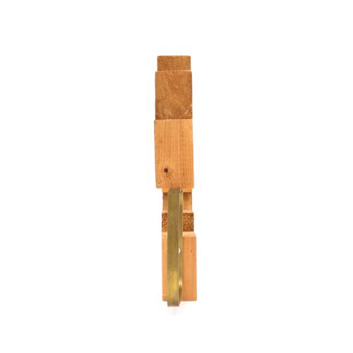 SUGA Kishio "UNTITLED" , wood, metal, h24.0×w25.2×d3.3 cm