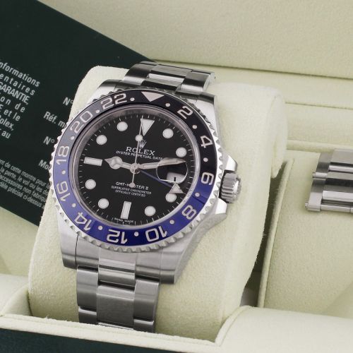 Rolex – Ref.116710 - Gmt Master II- BLNR Fine, water resistant, self-winding, st&hellip;