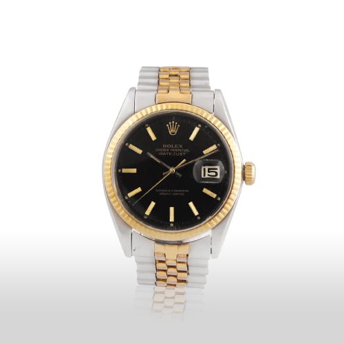 Rolex Datejust Ref. 1601 Fine, self-winding, wristwatch, water-resistant, tonnea&hellip;