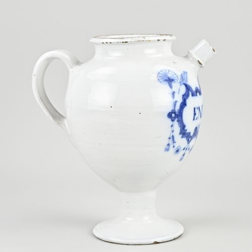 Null 18th century Delft Fayence pharmacists jug with text Sendiviae. Dimensions:&hellip;