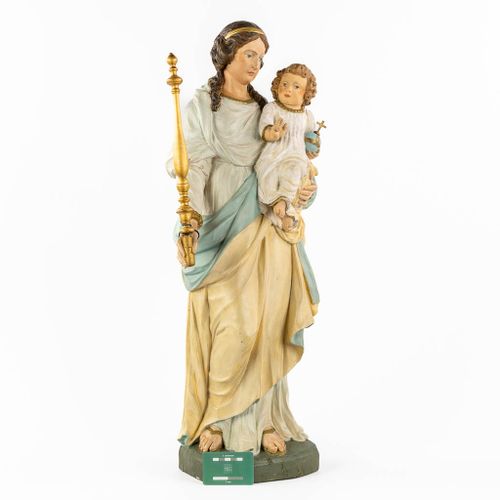 Null Vierge à l'enfant" en bois sculpté et patiné. XIXème siècle.




Dimensions&hellip;