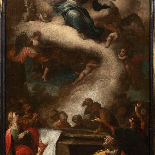Austrian painter, circa 1734, Assumption of Madonna After her death, Mary is tak&hellip;