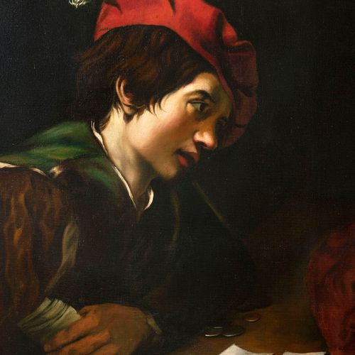 Copy after Valentin de Boulogne (1594-1632), Cheat The picture is a very good co&hellip;
