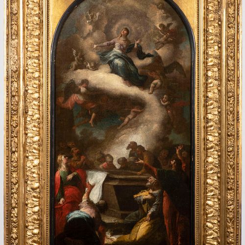 Austrian painter, circa 1734, Assumption of Madonna Dopo la sua morte, Maria vie&hellip;