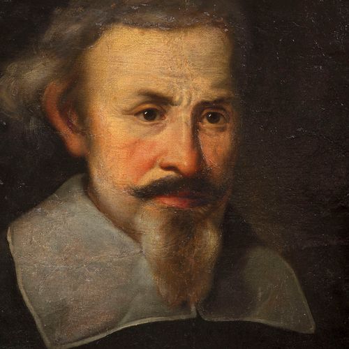Dutch master, 17th Century, Portrait of a Man Sur un fond sombre se trouve le po&hellip;