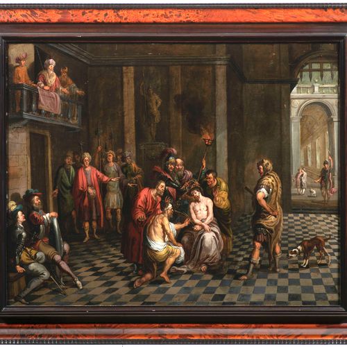 Bartholomew van Bassen (1590-1652), Mocking of Christ Tras ser condenado por Pon&hellip;