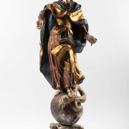 Germany, 18th century, Statue of the Immaculate Virgin Mary Germania, XVIII seco&hellip;