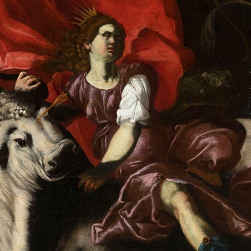 The Rape of Europa —Neapolitan Caravaggist of the 1st Half of the 17th Century D&hellip;