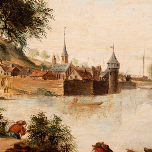 Pair of paintings, Southern Netherlands or Germany (?), circa 1690–1710 1) Paesa&hellip;