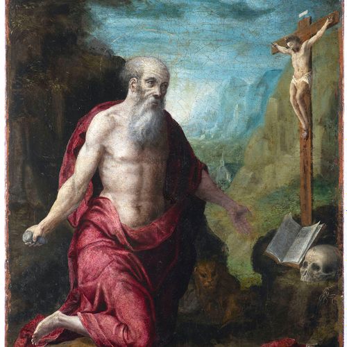 Jacob Andries Beschey (1710-1786), The Penitent St. Jerome Jacob Andries Beschey&hellip;