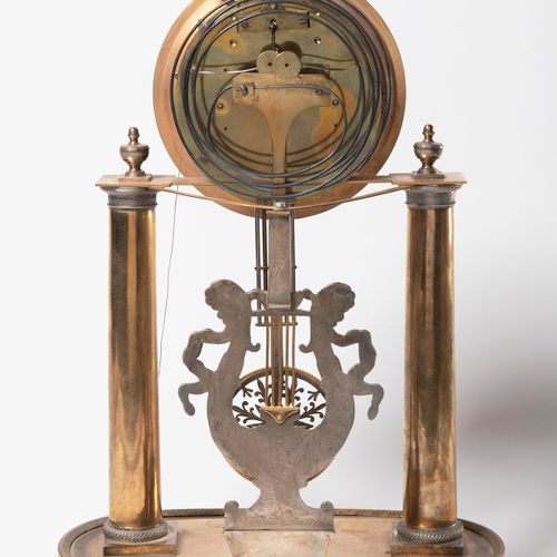 A Skeleton Biedermeier Clock Horloge squelette Biedermeier, fonction non vérifié&hellip;