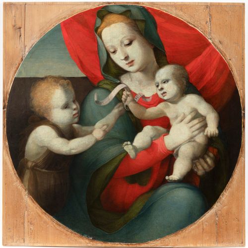 Florentine Master, c.1520-1540, Madonna with Child and Little John Baptist La Ma&hellip;