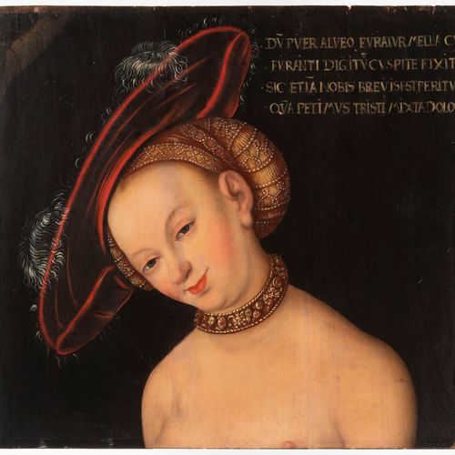 Lucas Cranach (1472-1553) – circle, Venus and Cupid as Honey Thieves (fragment) &hellip;