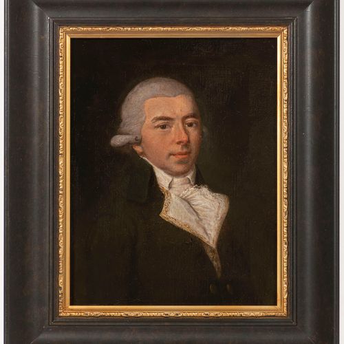 German painter, 1790-1795, Portrait of a Gentleman L'homme du portrait regarde l&hellip;