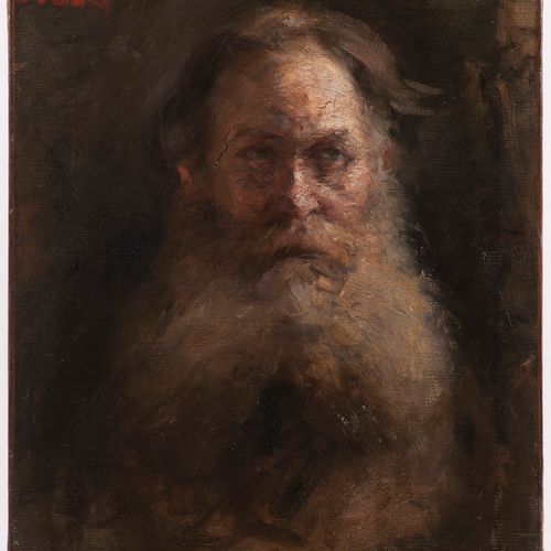 Russian painter, end of 19th century, Portrait study of Leo (Lev) Tolstoy Die St&hellip;