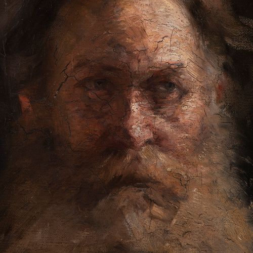 Russian painter, end of 19th century, Portrait study of Leo (Lev) Tolstoy Lo stu&hellip;