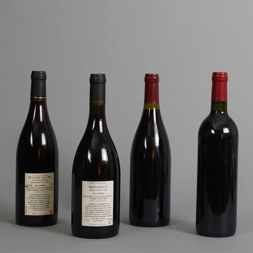 Null 4 bouteilles de vin : Tarrey Rock, Bordeaux, 1999 + Volnay, 1er Cru, Les An&hellip;