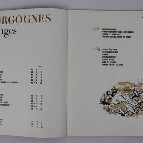 Null Ensemble de 3 catalogues "listes des grands vins" des établissements Nicola&hellip;