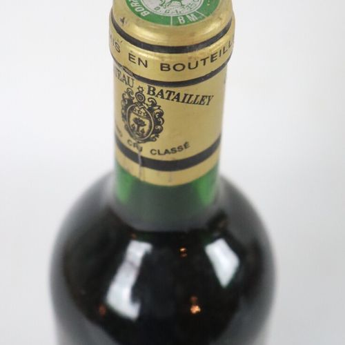 Null CHATEAU BATAILLEY.

Millésime : 1986.

1 bouteille