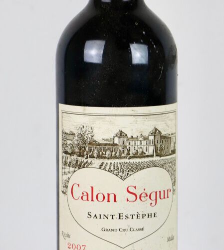 Null CHATEAU CALON SEGUR. 

Millésime: 2007. 

1 bouteille