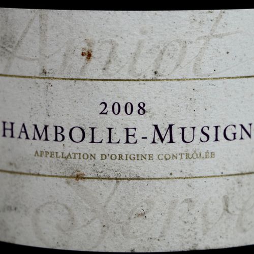 Null CHAMBOLLE-MUSIGNY.

Domaine Amiot-Servelle.

Millésime : 2008.

1 bouteille&hellip;