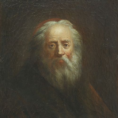 REMBRANDT - Nachfolge REMBRANDT - Succession Half-length portrait of a bearded o&hellip;