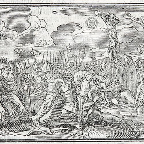 BUCHHOLZSCHNITTE BOOKWOODCUTS Joseph flees from Potiphar's wife - The soldiers d&hellip;