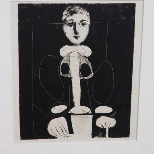 Null Pablo Picasso (1881-1973) "Femme au fauteuil", lithograph, WVZ Mourlot, Sau&hellip;