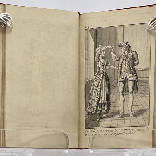 GUILLAUME. Almanach dansant pour l'année 1770. GUILLAUME [Simon]. Dancing almana&hellip;