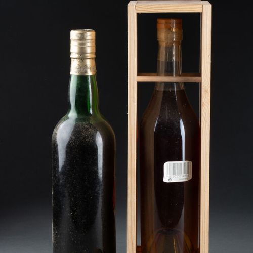 Null Lot de deux bouteilles comprenant:
- Vieil Armagnac SEMPÉ-XO
- Très vieux R&hellip;