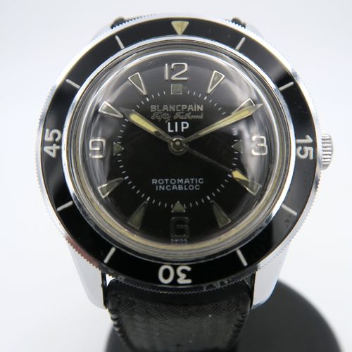LIP BLANCPAIN Fifty Fathoms, Rotomatic Incabloc 
Stainless steel diver's wristwa&hellip;
