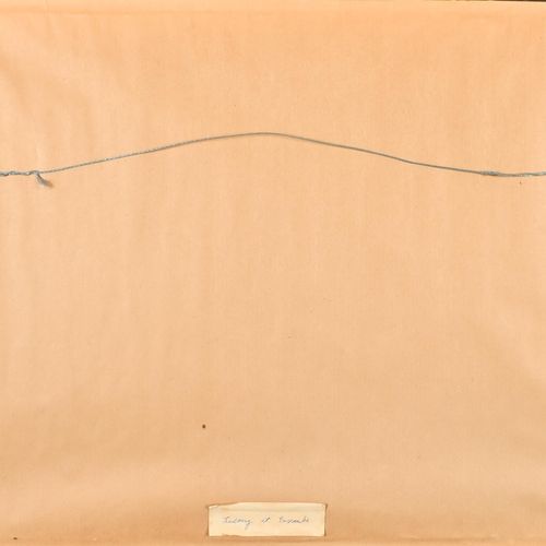 Null 迈克尔-莱恩（1912-1989）英国人。"莱德伯里"，狩猎场景，水粉画，签名、题字、日期为1956年，13.25" x 20" (33.6 x 50&hellip;