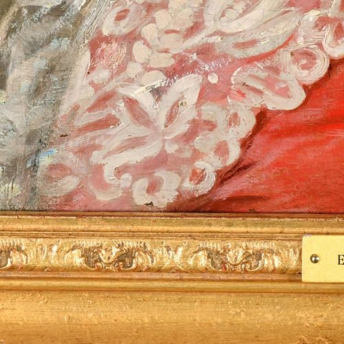 Null 爱德华-查尔斯-巴恩斯（1830-1882）英国人。安达卢西亚美女》，布面油画，签名，并刻在牌匾上，24" x 18" (61 x 45.7cm)