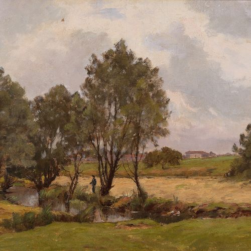Null Henri Linguet


法国 1881 - 1914 法国


"夏日风景"


布面油画，重裱


38,5 x 55厘米，带框架55 x &hellip;