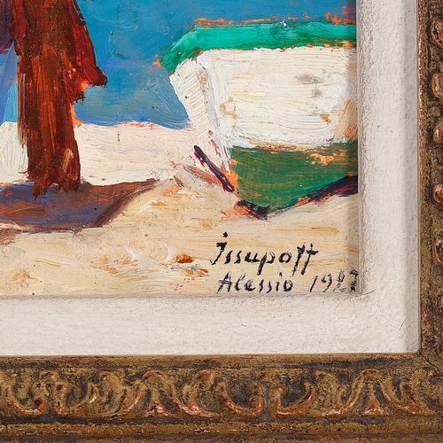 Null 阿莱西奥-伊苏波夫


基洛夫1889-1957罗马


"西西里岛"


纸板上的油画


24,5 x 31厘米，带框架36 x 43厘米


右&hellip;